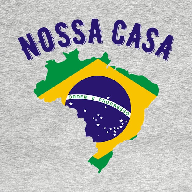 Our House Brasil by MessageOnApparel